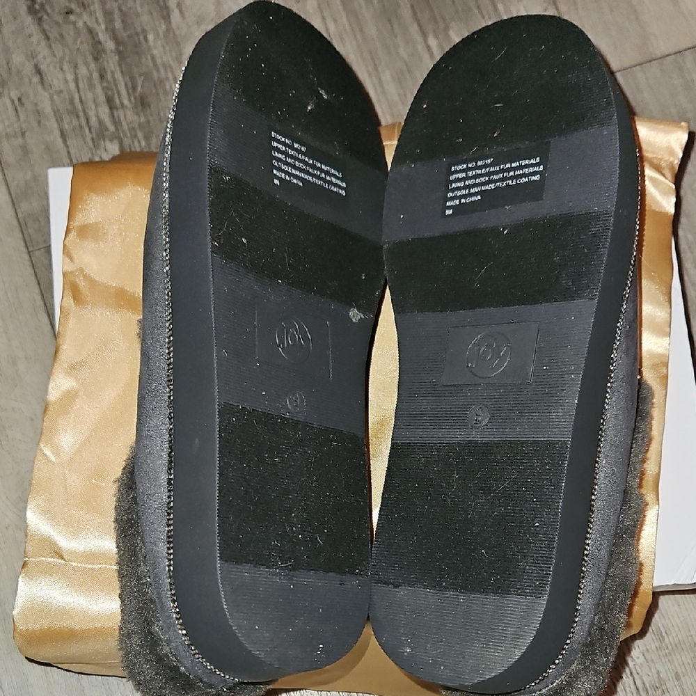 Joy Mangano Gray Women's Slippers - Picture 5 of 6